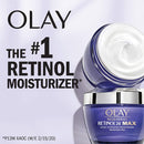 Olay Regenerist Retinol 24 Max Moisturizer, Retinol 24 Max Night Face Cream, Fragrance Free, 1.7 Oz + Whip Face Moisturizer Travel/Trial Size Gift Set Olay