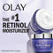Olay Regenerist Retinol 24 Max Moisturizer, Retinol 24 Max Night Face Cream, Fragrance Free, 1.7 Oz + Whip Face Moisturizer Travel/Trial Size Gift Set Olay