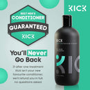 Tea Tree & Peppermint Shampoo + Conditioner-Cleanse & Condition Bundle by Kick: Itchy Scalp Treatment for Dandruff & Thinning Hair-High Performance Anti-Dandruff, Anti-Hair Loss Care for Men and Women Kick