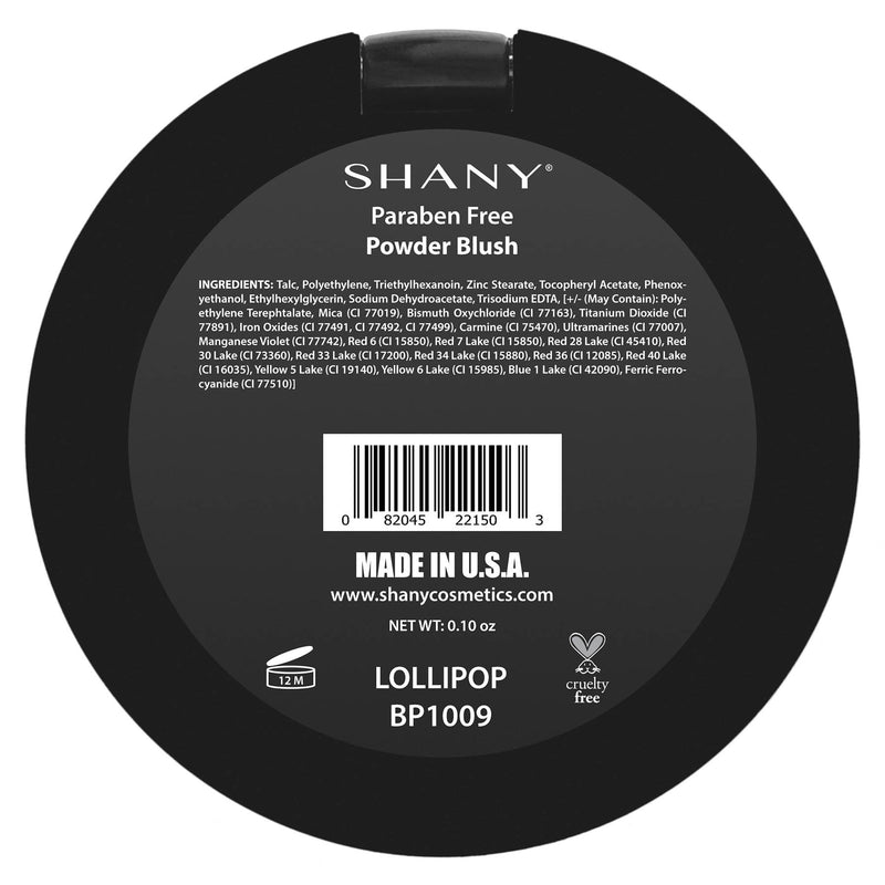 SHANY Paraben Free Powder Blush - LOLLIPOP SHANY