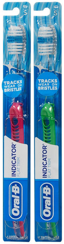 Oral B Indicator Toothbrush, Soft Compact Head (colors may vary) Oral-B