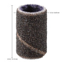 PANA 100 Pieces Nail Sanding Bands Professional Nail Manicure Great Fit for Nail Drill Bits for Acrylic Nails (150 Grit, Black) PANA
