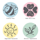 Bella and Bear - The Tropics Travel Size Face Mask - Brighten - Tighten - Tone - Pore Minimizer - Cruelty Free - Vegan Bella and Bear