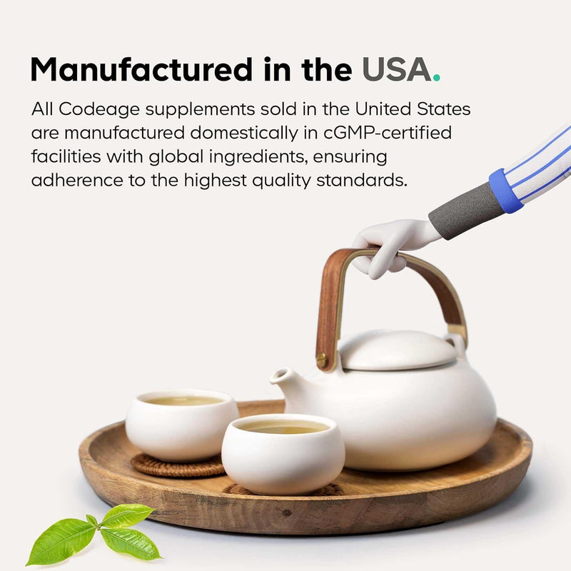 Codeage Hair Vitamins 10000 mcg Biotin, Keratin, Collagen, Vitamin A, B12, C, D3, E, Zinc, Turmeric, Probiotics, Enzymes, Inositol - Hair Care Support - Healthy Hair Supplement Pills - 2 Pack Infinity Warehouse