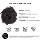 EMERLILY Messy Bun Hair Piece Synthetic Scrunchy Tousled Updo Hair Extensions Ponytail Curly Hair Pieces for Women EMERLILY