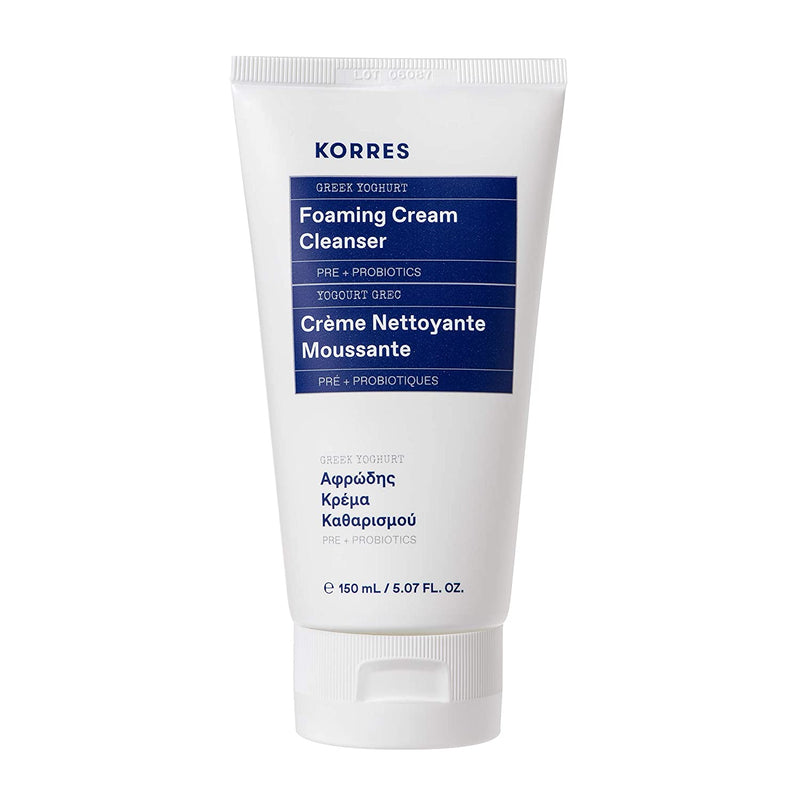 KORRES Greek Yoghurt Foaming Cream Cleanser 150 Ml, 5.01 fl. oz. martinandmark.com