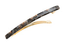 France Luxe Long and Skinny Barrette - Pavlova Black France Luxe