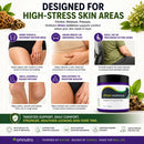 DMSO Skin Resilience Cream - 4oz Friction Pressure Prone Support Fragile Skin Barrier Cream for Bed Sore Cream Fast Healing Defense with Brazilian Green Bee Propolis MSM Ionic Magnesium Infinity Warehouse