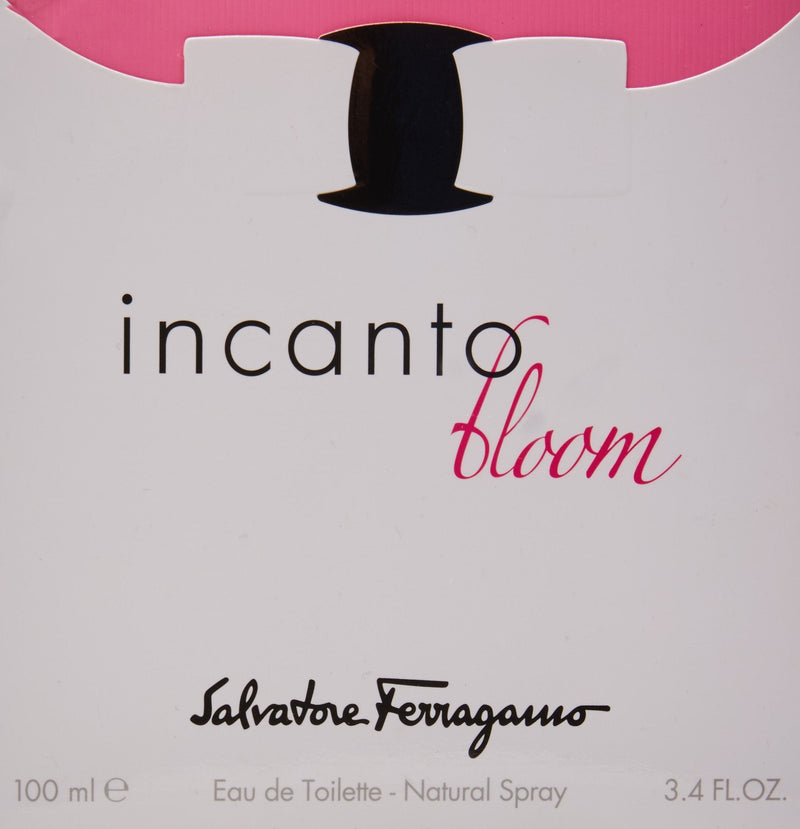 Salvatore Ferragamo Incanto Bloom Eau De Toilette Spray for Women, 3.4 Ounce(Packaging may Vary) Sálvatore Ferrágamo