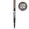Maybelline TattooStudio Waterproof Eyebrow Pencil, Sharpenable, Longwear, Long Lasting Eyebrow Pencil, Defined Brows, Pigment Brow Pencil, Up to 36HR, Spoolie Eyebrow Brush, Blonde, 0.026 oz. Maybelline New York