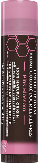 Lip Balm, Burt's Bees Tinted Moisturizing Lip Care, 100% Natural, Pink Blossom with Shea Butter (2 Pack) Burt's Bees