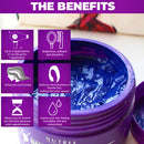Brazilian Thermal Hair Mask 2.82 oz - Bottox Treatment for Dry & Damaged Hair - Intensive Deep Repair - Nourishing Hydrating Hair Care Complex with Marine Collagen (Blonde (Purple)) Nutree Professional