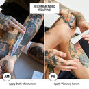 Stories & Ink Daily Moisturizer for Healed Tattoos, Anti Fade Body Lotion with UVA and UVB Filters, Hydrates and Helps Prevent Tattoo Fading, Vegan Tattoo Care, 6.8 Fl Oz / 200ml Infinity Warehouse