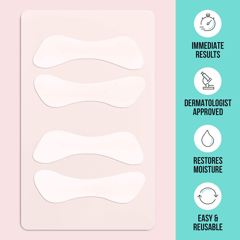 SiO Beauty Super LipLift | Smile & Lip Anti-Wrinkle Patches 4 Week Supply | Overnight Smoothing Silicone Patches For Lip & Smile Wrinkles And Fine Lines SiO Store