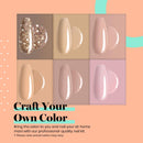 Beetles Dip Powder Nail Kit Starter, 6 Colors Nude Glitter Dipping Powder Set for DIY Salon Nail Art Manicure with Base Top Coat Activator Brush Saver Gifts for Women beetles Gel Polish Store