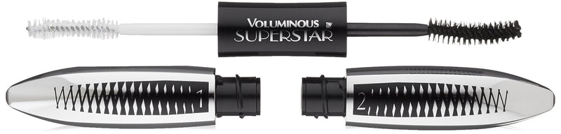 L'Oreal Paris Cosmetics Voluminous Superstar Washable Mascara, Blackest Black, 1 Tube L'Oréal Paris