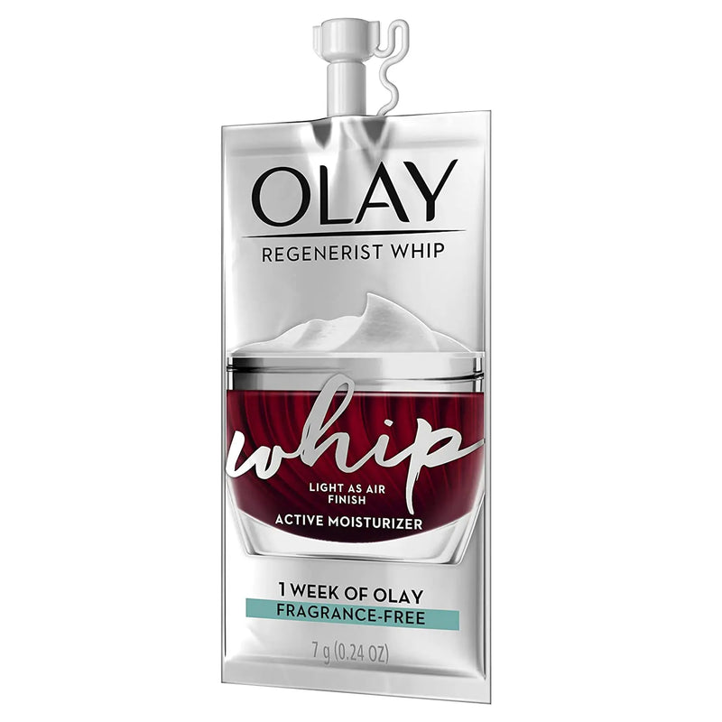 Olay Regenerist Retinol Moisturizer, Retinol 24 Night Face Cream, 1.7 Oz + Whip Face Moisturizer Travel/Trial Size Gift Set Olay