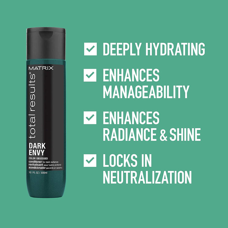 MATRIX Total Results Dark Envy Hydrating Conditioner | For Dark Hair Radiance in Dark Brown or Black Hair | Rich, Shiny Finish | 1.7 Fl. Oz. martinandmark.com