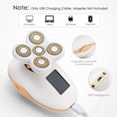 Electric Razor for Women Painless Leg Shaver Hair Remover for Leg Face Lips Body Arm Cordless Bikini Trimmer Lady Wet Dry Instant Shaver Waterproof and USB Rechargeable-As Seen As On TV hukunos