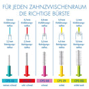 Curaprox Swiss Interdental Prime Plus CPS 07 Holder w/ 5 Brushes 0.7-2.5mm Curaprox