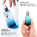 Vichy Mineral 89 Booster, Pure Hyaluronic Acid Serum for Face with Volcanic Mineral Water for Skin Barrier Repair, Plumps & Hydrates, Lightweight Moisturizing Gel, Oil-Free, Non-Sticky Infinity Warehouse