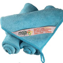 MojaWorks Microfiber Face Cloth Cleaning - Heavy Duty Stitching, Dual Purpose, Ultra Dense, Exfoliate Skin, Cleanse Pores - Easily Remove Makeup Dead Skin Cells - 3 Pack Measures 12" x12" (Blue) MojaWorks