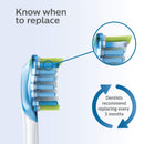 Philips Sonicare Genuine C3 Premium Plaque Control Replacement Toothbrush Heads, 2 Brush Heads, White, HX9042/65 Sonicare