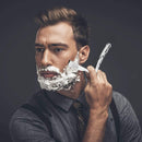100 BLADES + Facón Professional Marble Straight Edge Barber Razor - Salon Quality Cut Throat Shavette FACON
