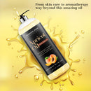 Majestic Pure Apricot Oil, 100% Pure and Natural, Cold-Pressed, Apricot Kernel Oil, Moisturizing, for Skin Care, Massage, Hair Care, and to Dilute Essential Oils, 16 fl oz MAJESTIC PURE