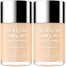 Neutrogena Healthy Skin Liquid Makeup Foundation, Broad Spectrum SPF 20 Sunscreen, Lightweight & Flawless Coverage Foundation with Antioxidant Vitamin E & Feverfew, Natural Tan, 1 fl. oz Infinity Warehouse