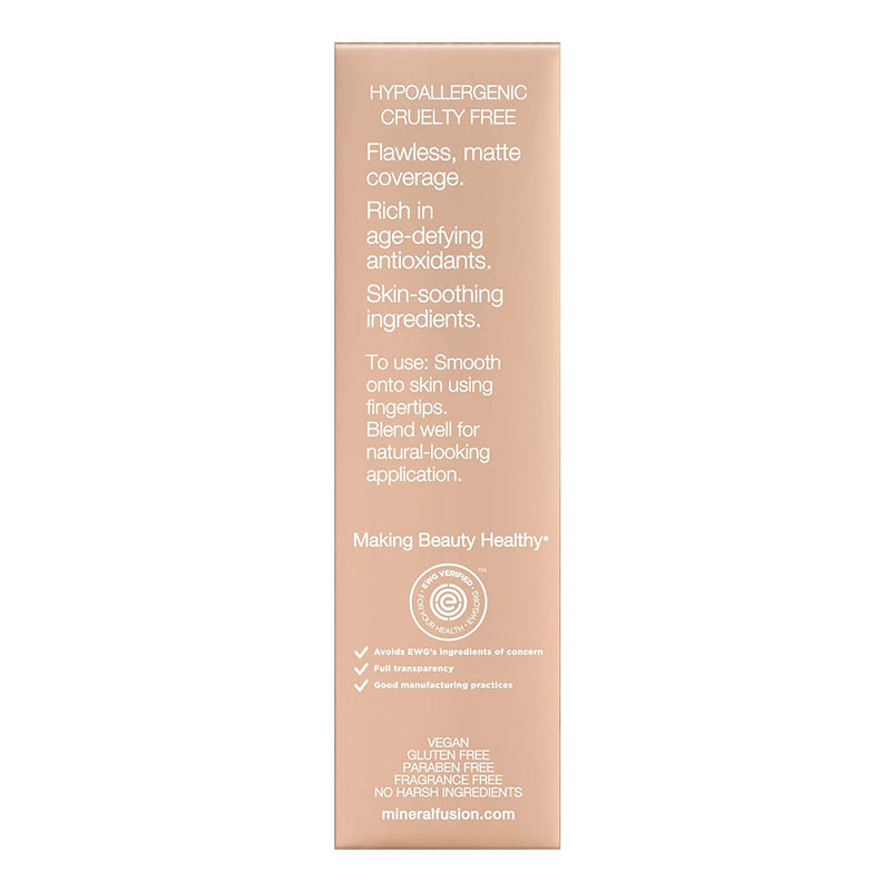 Mineral Fusion Liquid Foundation, Deep 3, 1 Fl Ounce Mineral Fusion Store