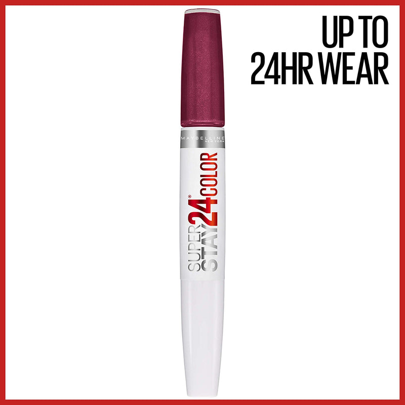 Maybelline SuperStay 24, 2-Step Liquid Lipstick, Always Heather Maybelline New York