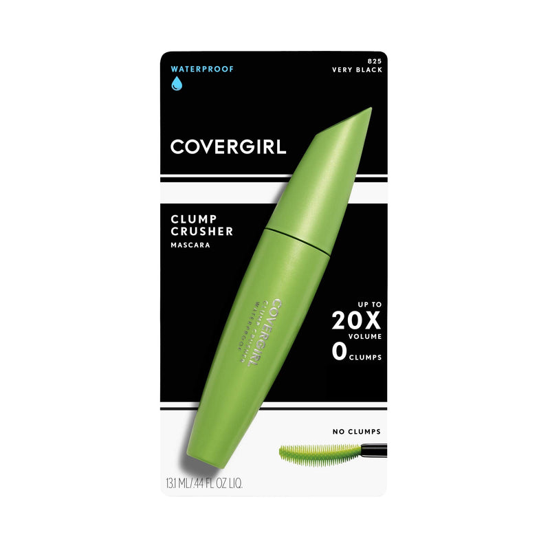 COVERGIRL Clump Crusher Water Resistant Mascara by Lash Blast Very Black 825, 0.44 Ounce (packaging may vary) COVERGIRL