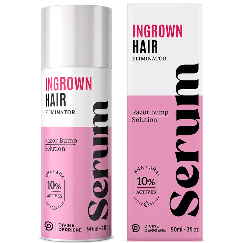 Razor Bump Stopper with Dark Spot Remover, Ingrown Hair Treatment for Bikini Area and Razor Bumps Treatment - Salicylic Acid After Shave Solution for Ingrown Hairs & Razor Burns Infinity Warehouse