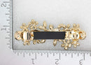 Faship Gorgeous Green Crystal Hair Barrette Clip Faship