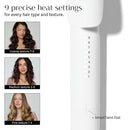 T3 SinglePass Curl X Extra-Long Barrel 1", 1.25", 1.5" Curling Iron with 9 Heat Settings and Ceramic Barrel for Fast Styling and Lasting Results on All Hair Types Infinity Warehouse