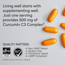 Sports Research Turmeric Curcumin C3 Complex - Softgels with Bioperine Black Pepper Extract & Organic Coconut Oil, Standardized 95% Curcuminoids - Non-GMO Verified & Gluten Free - 500mg, 120 Count Infinity Warehouse