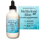 Methylene Blue USP 3% (3.75 mL) – USA Product. Glass Bottle with Dropper. Free of Heavy Metals and Formaldehyde Pharmaceutical Grade Infinity Warehouse