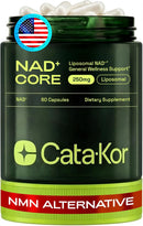 NMN Supplement Alternative – Liposomal NAD+ Supplement – Third-Party Tested – NAD CORE – 30-Day Supply – 60 Capsules Infinity Warehouse