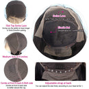 Subella Hair 9A Lace Front Wigs Human Hair with Baby Hair 150% Density Brazilian Straight Human Hair Wigs for Black Women Natural Color (24inch) Subella Store