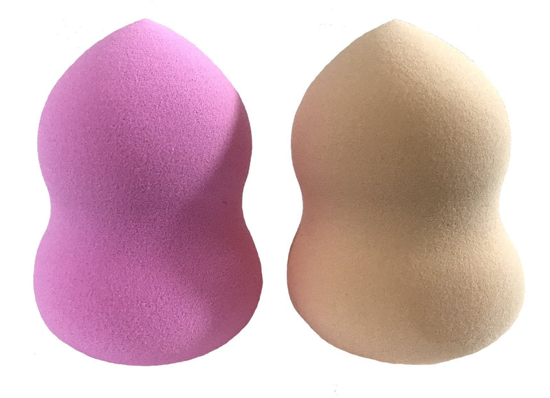 Essencell Cosmetic Pro Makeup Blender Sponges 2pc Pack - Easily Blend Liquid Foundation,Highlight and Contour-Flawless Sponge Applicator EssencellHB