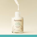 Aveeno Calm + Restore Triple Oat Hydrating Face Serum for Sensitive Skin, Gentle and Lightweight Facial Serum to Smooth and Fortify Skin, Hypoallergenic, Fragrance- and Paraben-Free, 1 fl. oz Aveeno