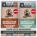 Dr. Squatch Invisible Glide Natural Deodorant Men, Aluminum Free (2-Pack) Infinity Warehouse