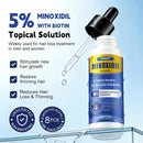 8 Pack 5% Minoxidil Hair Growth Treatment for Men and Women, Extra Strength Minoxidil Liquid Solution for Thicker, Fuller Hair, Beard Growth Serum, Biotin & Castor Oil Enriched,8 Month Supply Infinity Warehouse