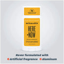 Schmidt's Aluminum Free Natural Deodorant for Women and Men, Here & Now with 24 Hour Odor Protection, Aluminum Free, Vegan, Cruelty Free 3.25 oz Schmidt's Store