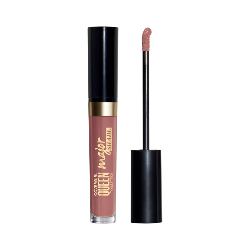 COVERGIRL Queen Collection Major Shade Matte Liquid Lipstick, Insider, 0.11 Pound (packaging may vary) COVERGIRL