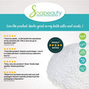 DENDRITIC Salt in Bulk for Bath Salts, Scrubs, Exfoliants, Milk Baths & More | Fine Grain | Sizes 2 OZ to 5 LBS | (5 POUNDS) Soapeauty