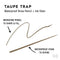 Urban Decay Brow Blade, Taupe Trap - Waterproof Eyebrow Pencil & Ink Stain - Brow Tint with the Precision & Definition of Microblading URBAN DECAY Store