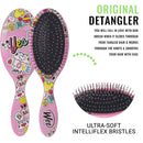 Wet Brush Disney Original Detangler Hair Brush - Peace Love, Pink - Comb for Women, Men and Kids - Wet or Dry – Removes Knots and Tangles - Natural, Straight, Thick, and Curly Hair Wet Brush