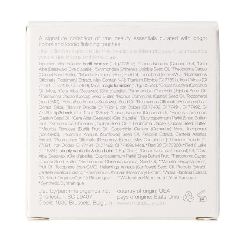 RMS Beauty Signature Set (Pop). Organic Makeup Palette for Natural Skincare. RMS Beauty